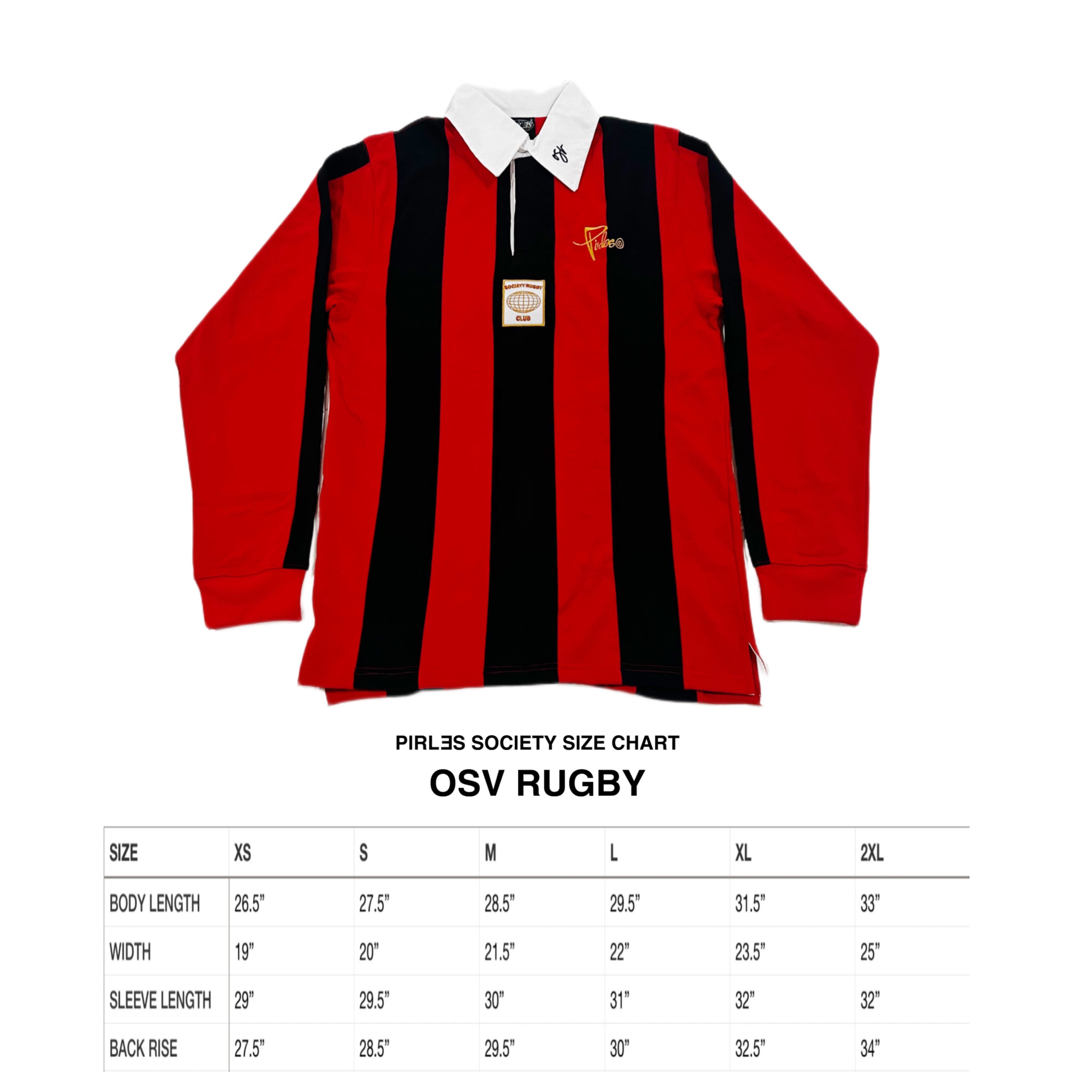 OSV STRIPED RUGBY